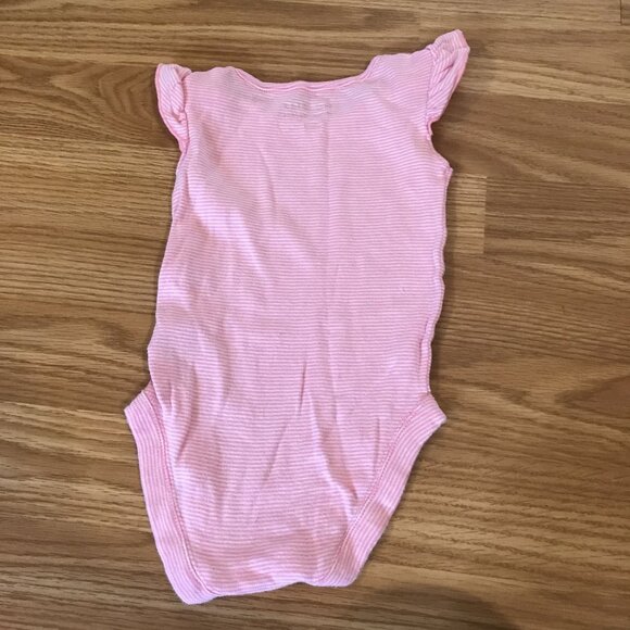 Baby Girl Short Sleeve One Piece Lot Of 7 Size 3-6M Mixed Patterns - Picture 9 of 16